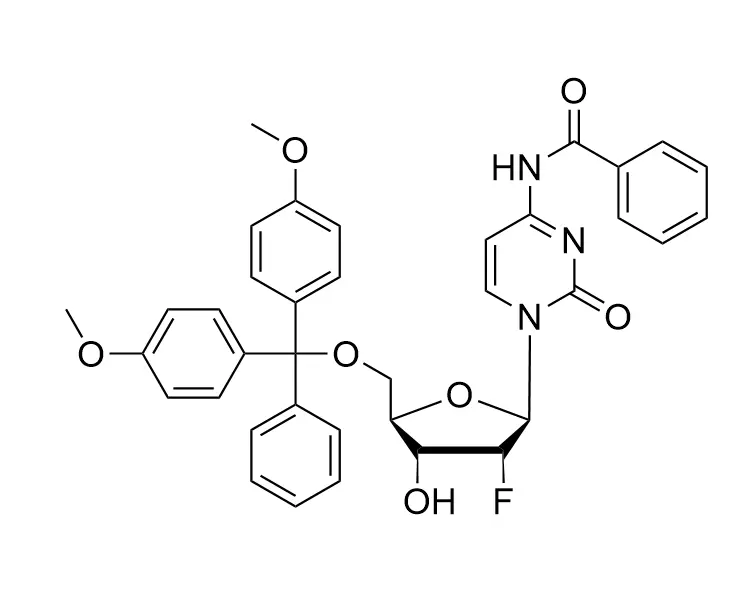 5'-O-DMT-2'-F-N4-Bz-dC