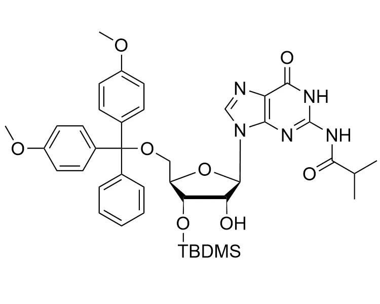 5'-O-DMT-3'-O-TBDMS-N2-ibu-rG